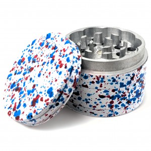 50mm Assorted Color Paint Speckles 4 Parts Grinder - [JIG072]