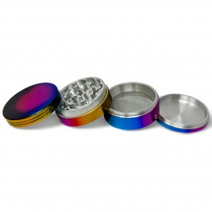 55mm 4 Parts Vibrant Spectrum Grinder - [JIG073]