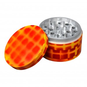 Assorted Color Waffle Grid 4 Parts Grinder - 6 pack - Starting at 