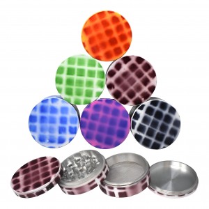 Assorted Color Waffle Grid 4 Parts Grinder - 6 pack - Starting at 