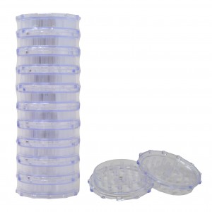 70mm 2Part Plastic Grinder (10 PACK)