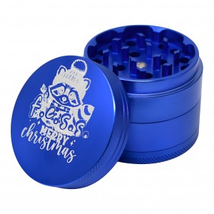 55mm 4 Parts Christmas Grinder - Assorted 