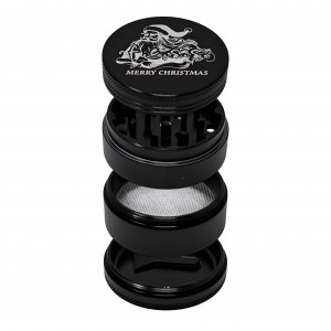 55mm 4 Parts Christmas Grinder - Assorted 