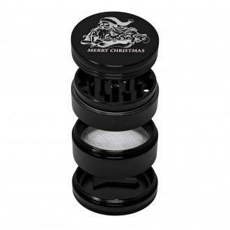 55mm 4 Parts Christmas Grinder - Assorted Colors