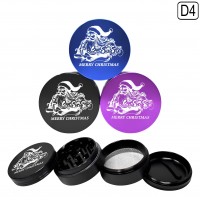 55mm 4 Parts Christmas Grinder - Assorted 