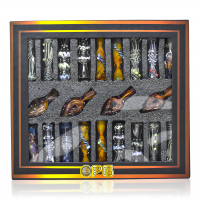 3" Assorted Design One hitter Glass Chillum - 22Ct Display