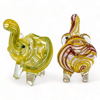 3" Mini Elephant Assorted - 2Pk [AP107-2] 