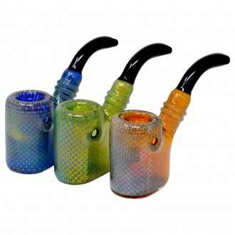 6.5" Air Trap Art Sherlock Hand Pipe