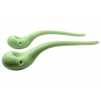 11" Slyme Color Tube Sherlock Hand Pipe (Pack of 2) - [DJ566]