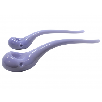 11" Slyme Color Tube Sherlock Hand Pipe (Pack of 2) - [DJ566]