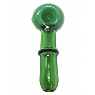 5" Color Tube Slyme Head Joint Single Rim Spoon Hand Pipe  (Pack of 2) - [DJ590]