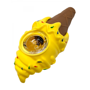 HEMPER - Silicone Ice Cream Hand Pipe