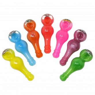 4.5" Twin Spheres Aqua Vibrance Hand Pipe [HP319]