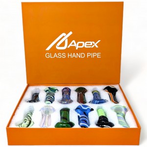 4" Apex Premium Hand Pipe 12CT Display