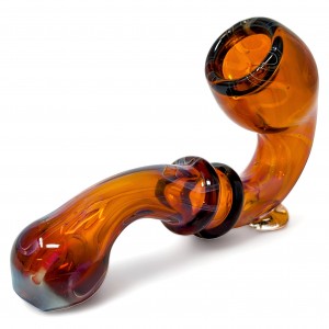 APEX 4" Premium Shelock Hand Pipe 12Ct Display [HPS408]