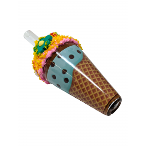 5.5" Ice Cream Cloudz Hand Pipe Mix designs - [ICP-001]