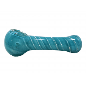 4" Frit Swirl Art Hand Pipe [ISP395]