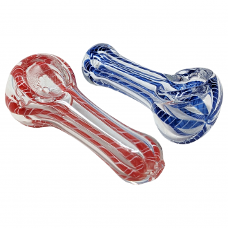 2.5" Line Art Hand Pipe (Pack of 2) - [KP08]