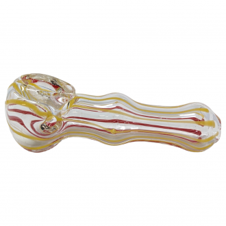 3" Twisted Line Art Hand Pipe (Pack of 3) - [KP09]