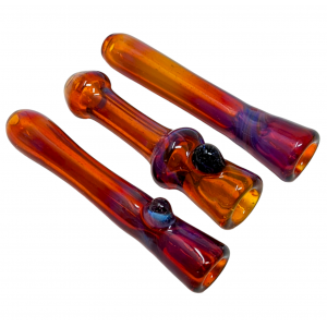 USA BLOWN - 3" Assorted Art Work Millie Marble Art Chillum [PDUSA03]