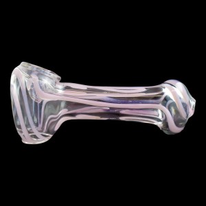 4" Slime Swirl Art Spoon Hand Pipe - Assorted