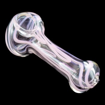 4" Slime Swirl Art Spoon Hand Pipe - Assorted