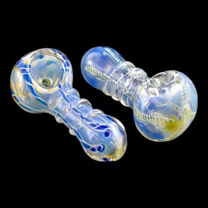 2.5" Fumed Glass R4 Work Hand Pipe - 2pk