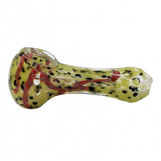 3" Mix Frit Art Hand Pipe (Pack Of 2) - [RJA30]