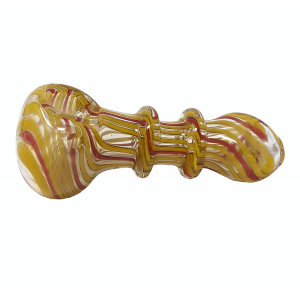 3" Double Rim Art Hand Pipe (Pack Of 2) - [RJA34]