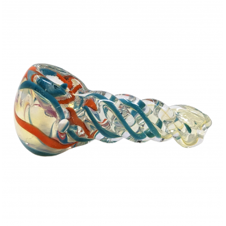 2.5" Twisted Body Inside Out Art Hand Pipe (Pack Of 2) - [RJA52]