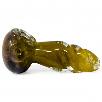 3.5" Twist, Frit, & Enjoy Functional Masterpiece Hand Pipe - 2pk [RJA96]