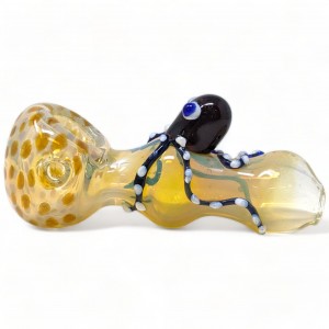 4" Octo-Magic - Dive Into Artful Smoking Hand Pipe - [RKD34]