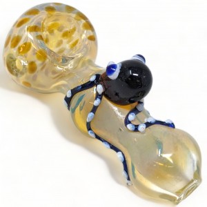 4" Octo-Magic - Dive Into Artful Smoking Hand Pipe - [RKD34]