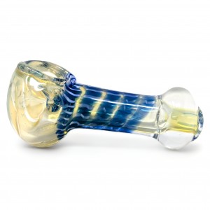 2.5" Elegance in Every Sip Fumed Glass Fancy Artistry Hand Pipe 2Ct - [RKD52]
