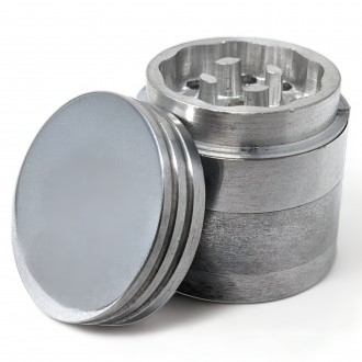 32mm Shine Bright Silver Grinder - [RKD64]