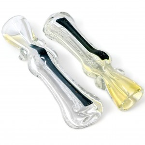 3" Twisted Line Art Dicro Chillum Hand Pipes - 2pk [RKD80]