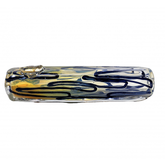 4.5" Inside Out Art Squire Block Hand Pipe (Pack Of 2) - [RKGS21]