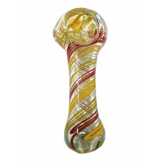 3" Rasta Art Hand Pipe (Pack Of 2) - [RKGS23]