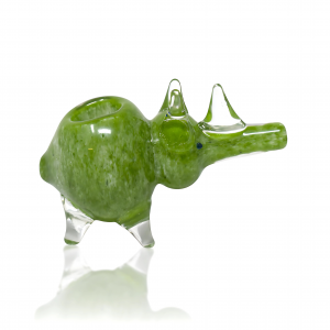 Rhino Frit Animal Pipe [RKGS27]