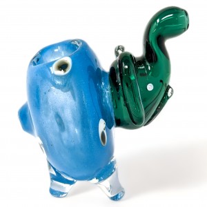 3.5" Assorted Color Tusker's Tranquil Toke Animal Hand Pipe 1pk Assorted Color - [RKGS74]