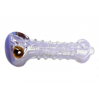 4" Slyme Tube Head R4 Art Work Heavy Hand Pipe [SAJ18]