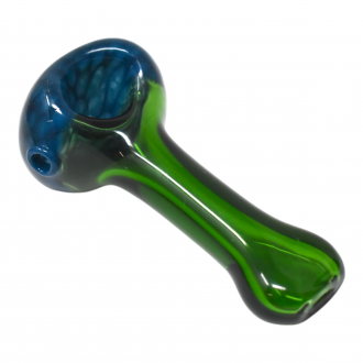 On Point Glass - 3.5" Frit Honeycomb Hand Pipe - 17Ct Display