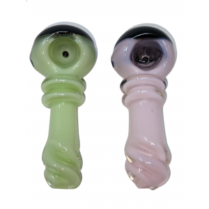 3.5" Slyme Tube Hand Pipe (Pack of 2) - [SG2656] 