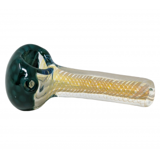 3.5" Silver Fumed HoneyComb Hand Pipe (Pack Of 2) [SG3448]