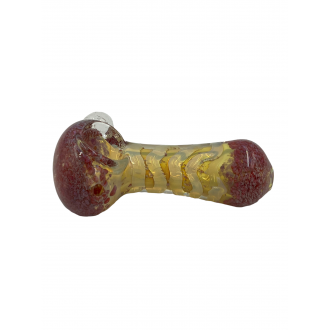 4" Silver Fumed Body & Silver Fumed Body Hand Pipe - (Pack of 2) [SJN8]