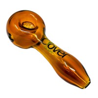 Clover Glass - 4" Screen Bowl Premium Spoon Hand Pipe
