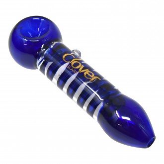 Clover Glass - 6.5" Freezable Coil Glycerin Hand Pipe