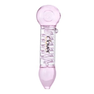 Clover Glass - 6.5" Freezable Coil Glycerin Hand Pipe