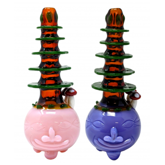 3.75" Xmas Tree Hand Pipe [WSG787]