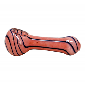 3.5" Frit & Rod Art Hand Pipe (Pack of 5) - [ZD114]